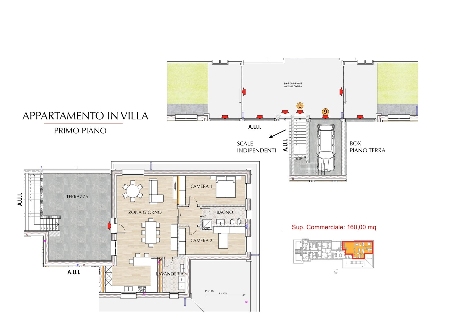 Immagine 4 - APPARTAMENTO IN VILLA